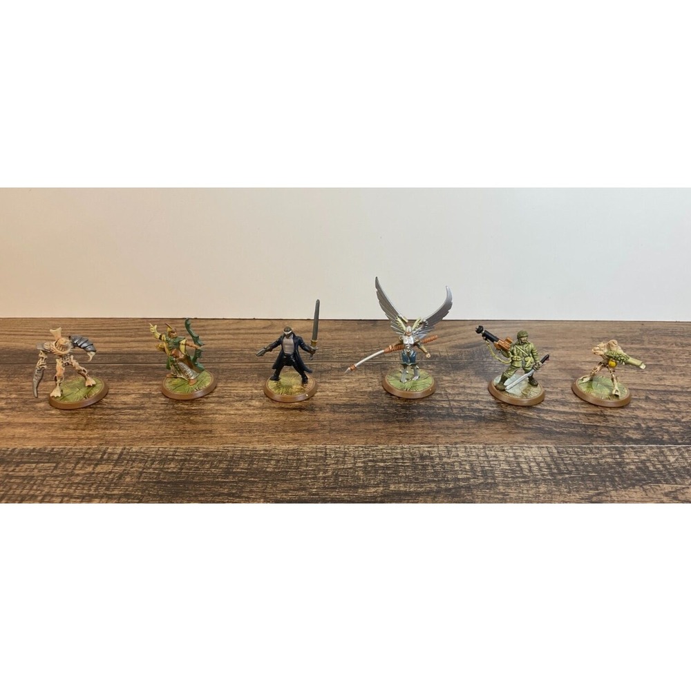 Heroscape Figure Lot Raelin Syvarris Carr Drake Necron Ne Gok Sa NO CARDS